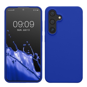 Husa Kwmobile pentru Samsung Galaxy S24, Albastru, Silicon, KWM000021KW022C - Img 1