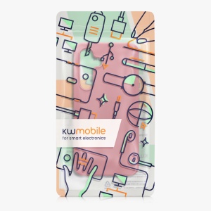 Husa Kwmobile pentru Samsung Galaxy S24 FE, Roz inchis, Silicon, KWM000021WA010C - Img 7