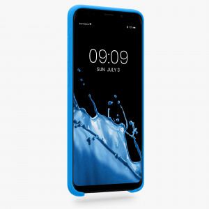 Husa Kwmobile pentru Samsung Galaxy S9 Plus, Silicon, Albastru, 44183.157 - Img 3