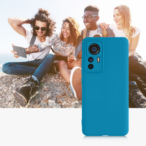 Husa kwmobile pentru Xiaomi 12T Pro, Silicon, Albastru, 60258.224 - Img 7