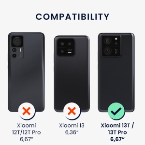Husa Kwmobile pentru Xiaomi 13T/13T Pro, Albastru, Silicon, KWM000020IW002C - Img 6