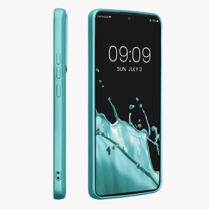 Husa Kwmobile pentru Xiaomi 13T/13T Pro, Verde deschis, Silicon, KWM000020IW006C - Img 3