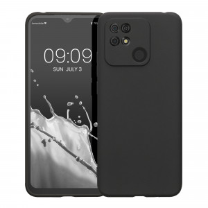 Husa Kwmobile pentru Xiaomi Redmi 10C, Silicon, Negru, 59231.47 - Img 2