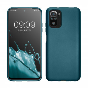 Husa Kwmobile pentru Xiaomi Redmi Note 10/Redmi Note 10S, Verde, Silicon, 54542.251 - Img 1