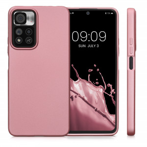 Husa Kwmobile pentru Xiaomi Redmi Note 11 Pro Plus 5G, Silicon, Rose Gold, 59142.31 - Img 2