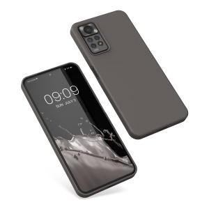 Husa Kwmobile pentru Xiaomi Redmi Note 11 Pro/Redmi Note 11 Pro 5G/Redmi Note 12 Pro, Gri, Silicon, KWM0000151A055C - Img 2