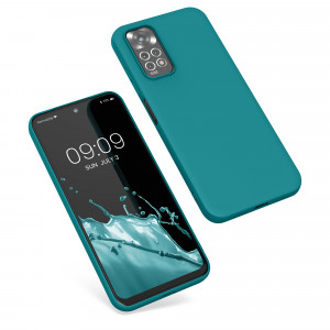 Husa Kwmobile pentru Xiaomi Redmi Note 11/Redmi Note 11s, Silicon, Verde, 57368.57 - Img 2
