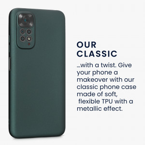 Husa Kwmobile pentru Xiaomi Redmi Note 11/Redmi Note 11s, Silicon, Verde, 58651.14 - Img 4
