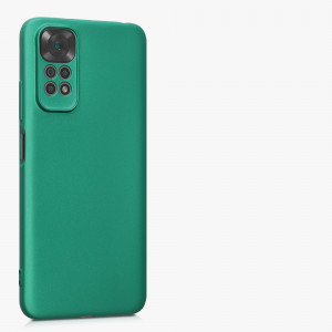 Husa kwmobile pentru Xiaomi Redmi Note 11/Redmi Note 11S, Silicon, Verde, 58651.170 - Img 6