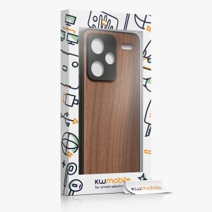 Husa Kwmobile pentru Xiaomi Redmi Note 13 Pro Plus 5G, Maro, Lemn, KWM000020KP001C - Img 6