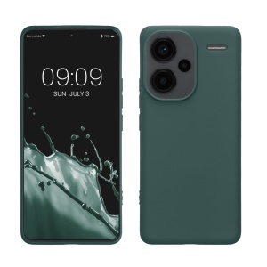 Husa Kwmobile pentru Xiaomi Redmi Note 13 Pro Plus 5G, Verde, Silicon, KWM000020KI009C - Img 1