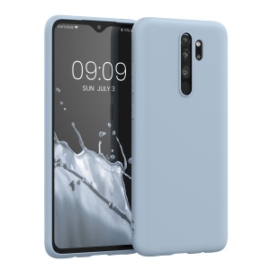 Husa Kwmobile pentru Xiaomi Redmi Note 8 Pro, Albastru deschis, Silicon, KWM000010MT042C - Img 1