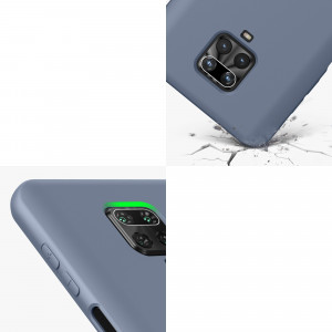 Husa Kwmobile pentru Xiaomi Redmi Note 9S/Redmi Note 9 Pro/Redmi Note 9 Pro Max, Silicon, Albastru, 56562.12 - Img 8
