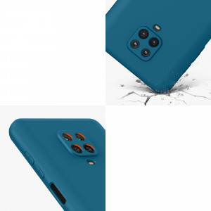 Husa Kwmobile pentru Xiaomi Redmi Note 9S/Redmi Note 9 Pro/Redmi Note 9 Pro Max, Silicon, Albastru, 56562.224 - Img 8