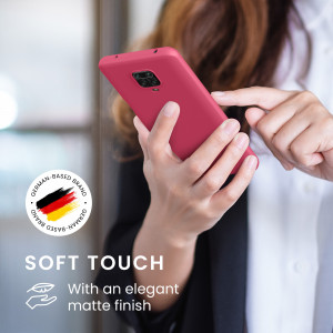Husa Kwmobile pentru Xiaomi Redmi Note 9S/Redmi Note 9 Pro/Redmi Note 9 Pro Max, Silicon, Roz, 52140.238 - Img 5