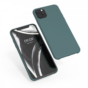 Husa pentru Apple iPhone 11 Pro Max, Silicon, Verde, 49725.171 - Img 2