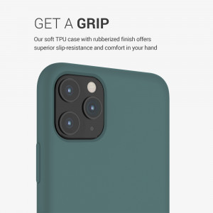 Husa pentru Apple iPhone 11 Pro Max, Silicon, Verde, 49725.171 - Img 7