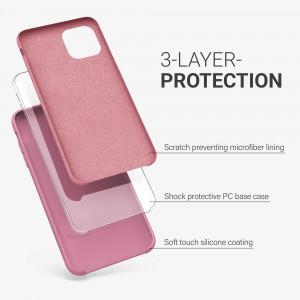 Husa pentru Apple iPhone 11 Pro, Silicon, Violet, 49726.167 - Img 3
