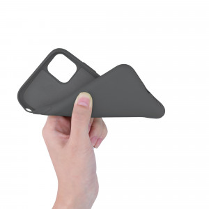 Husa pentru Apple iPhone 11, Silicon, Gri, 50791.155 - Img 8