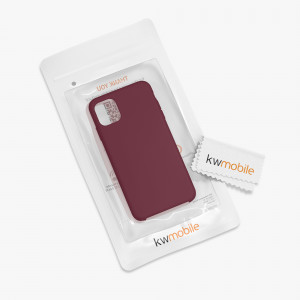 Husa pentru Apple iPhone 11, Silicon, Rosu, 49724.209 - Img 8