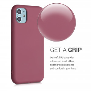 Husa pentru Apple iPhone 11, Silicon, Roz, 50791.167 - Img 5