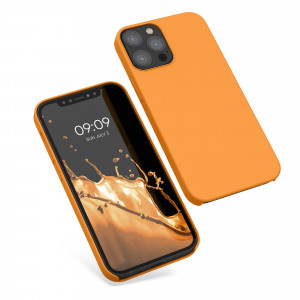 Husa pentru Apple iPhone 12 / iPhone 12 Pro, Silicon, Portocaliu, 52641.150 - Img 2