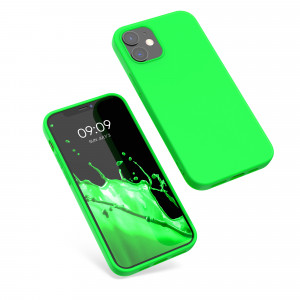 Husa pentru Apple iPhone 12 / iPhone 12 Pro, Silicon, Verde, 53939.44 - Img 2
