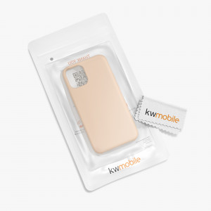 Husa pentru Apple iPhone 12 Mini, Silicon, Crem, 52640.154 - Img 8