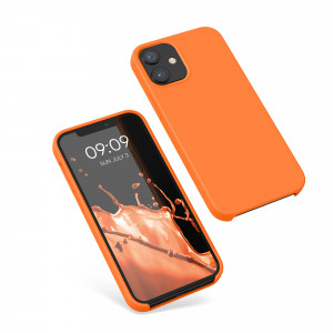 Husa pentru Apple iPhone 12 Mini, Silicon, Portocaliu, 52640.150 - Img 2