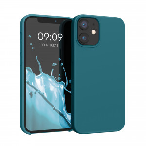 Husa pentru Apple iPhone 12 Mini, Silicon, Verde, 52640.57 - Img 1