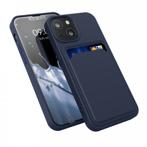 Husa pentru Apple iPhone 13 Mini, Silicon, Albastru, 55938.17, kwmobile - Img 1