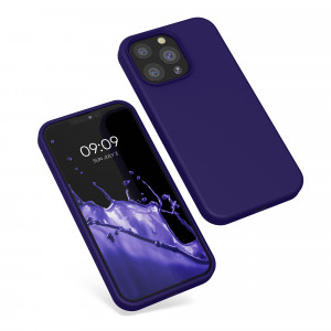 Husa pentru Apple iPhone 13 Pro, Silicon, Albastru, 55880.226, kwmobile - Img 2