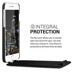 Husa pentru Apple iPhone 8 / iPhone 7 / iPhone SE 2, Piele naturala, Negru, 39346.01 - Img 5