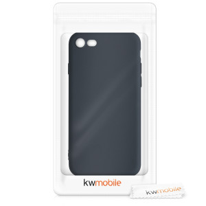 Husa pentru Apple iPhone 8 / iPhone 7 / iPhone SE 2, Silicon, Albastru, 39458.186, kwmobile - Img 7