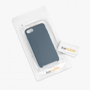 Husa pentru Apple iPhone 8 / iPhone 7 / iPhone SE 2, Silicon, Albastru, 40225.202 - Img 8