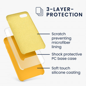 Husa pentru Apple iPhone 8 / iPhone 7 / iPhone SE 2, Silicon, Portocaliu, 40225.180 - Img 3