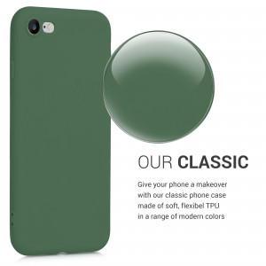 Husa pentru Apple iPhone 8 / iPhone 7 / iPhone SE 2, Silicon, Verde, 39458.118 - Img 4