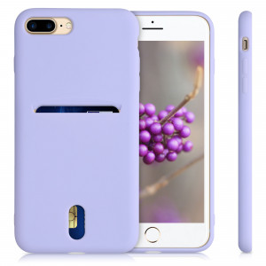 Husa pentru Apple iPhone 8 Plus / iPhone 7 Plus, Silicon, Mov, 49102.139 - Img 2