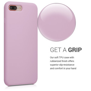 Husa pentru Apple iPhone 8 Plus / iPhone 7 Plus, Silicon, Roz, 40842.140 - Img 4
