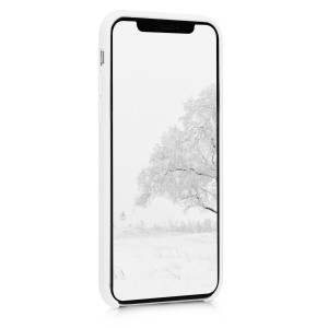 Husa pentru Apple iPhone X / iPhone XS, Silicon, Alb, 42495.02 - Img 3