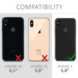 Husa pentru Apple iPhone X / iPhone XS, Silicon, Albastru, 42495.207 - Img 6