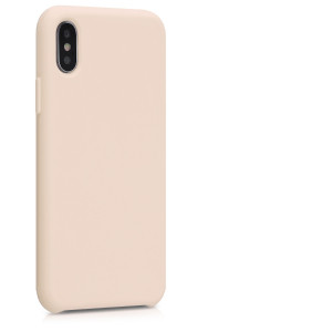 Husa pentru Apple iPhone X / iPhone XS, Silicon, Bej, 46313.154 - Img 8