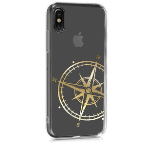 Husa pentru Apple iPhone X / iPhone XS, Silicon, Gold, 42505.14 - Img 7