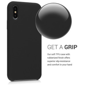 Husa pentru Apple iPhone X / iPhone XS, Silicon, Negru, 46313.01 - Img 4