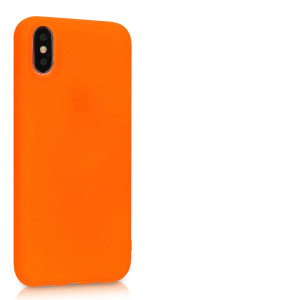Husa pentru Apple iPhone X / iPhone XS, Silicon, Portocaliu, 46270.69 - Img 8