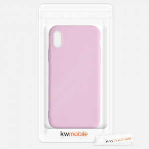 Husa pentru Apple iPhone X / iPhone XS, Silicon, Roz, 42492.140, kwmobile - Img 6