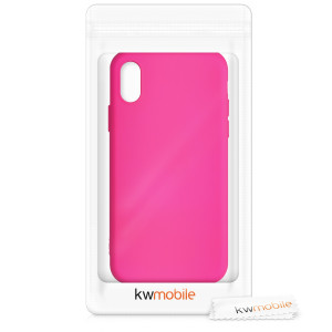 Husa pentru Apple iPhone X / iPhone XS, Silicon, Roz, 52975.77 - Img 7