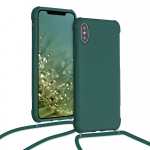 Husa pentru Apple iPhone X / iPhone XS, Silicon, Verde, 49915.80 - Img 5