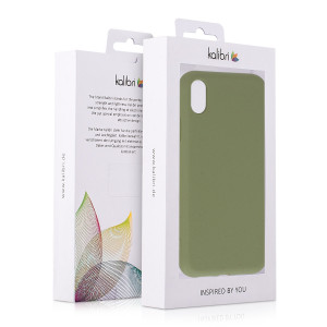 Husa pentru Apple iPhone XR, Fibre vegetale, Verde, 49105.107 - Img 7