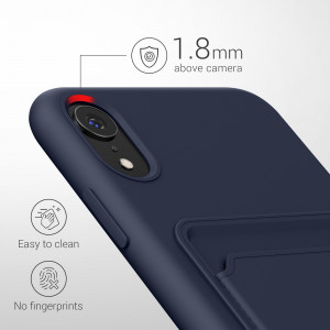 Husa pentru Apple iPhone XR, Silicon, Albastru, 55116.17, kwmobile - Img 4